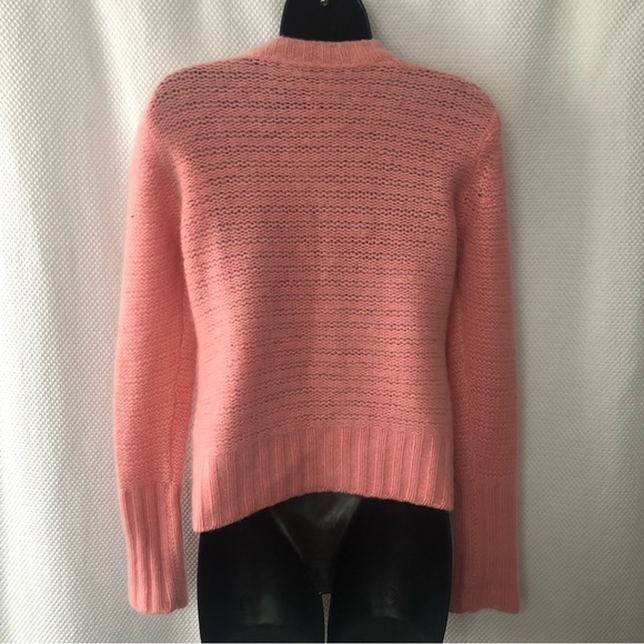 Mariele Waithe Pink Cashmere cardigan Sweater Small - Picture 2 of 7